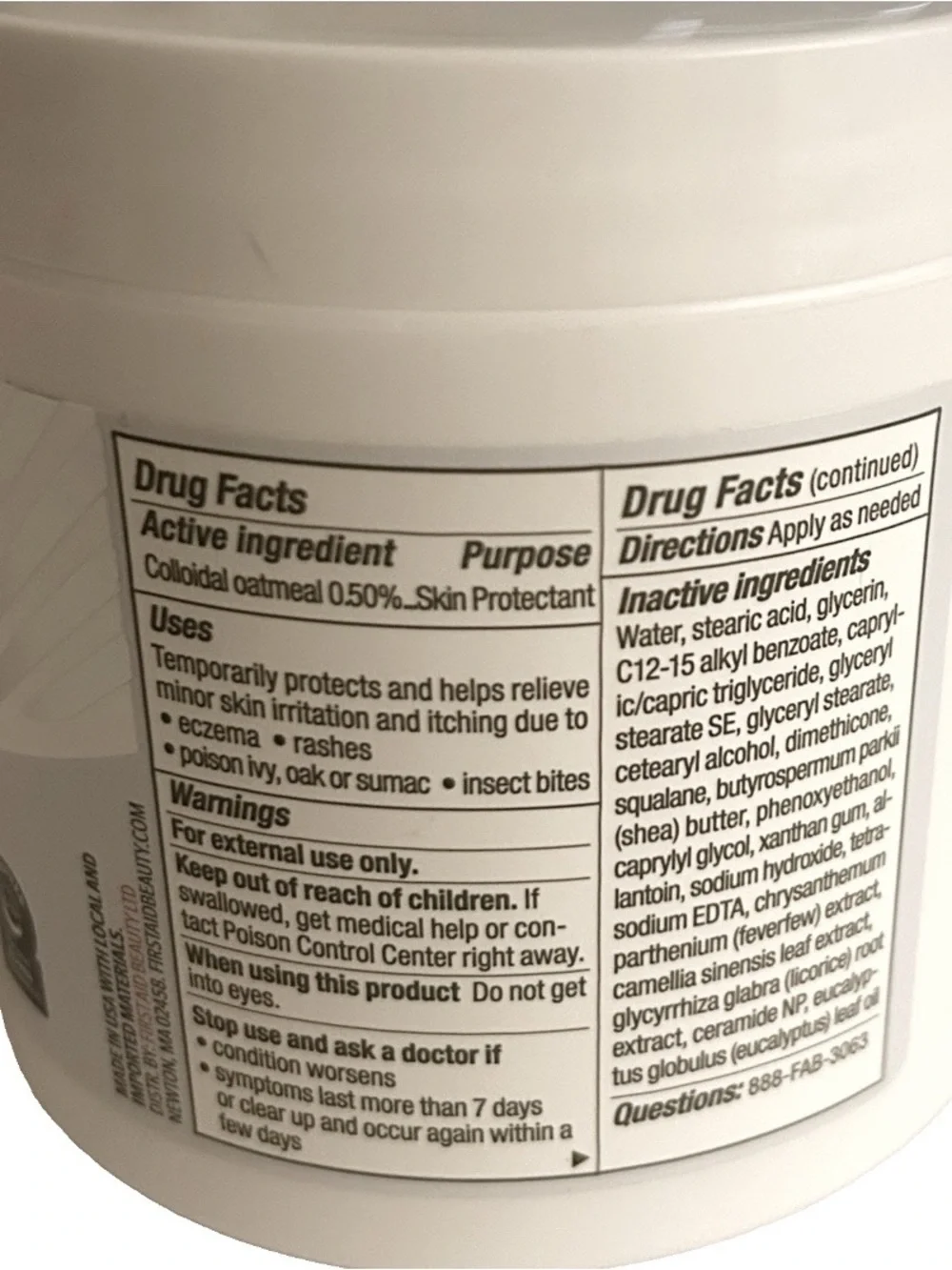 First Aid Beauty Ultra Repair Cream Intense Hydration Large 12.0oz SEALED $60